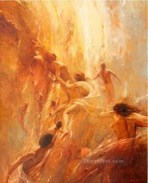  Heaven Painting - nude to heaven 02 impressionism modern contemporary